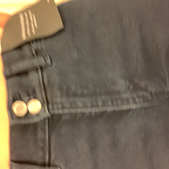 Banana republic size 29 wide leg crop dark wash jeans brand new - Picture 4 of 4